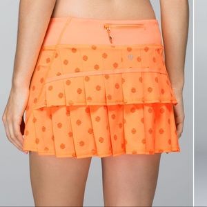 SOLD FOR $25 lululemon tennis skirt w shorts